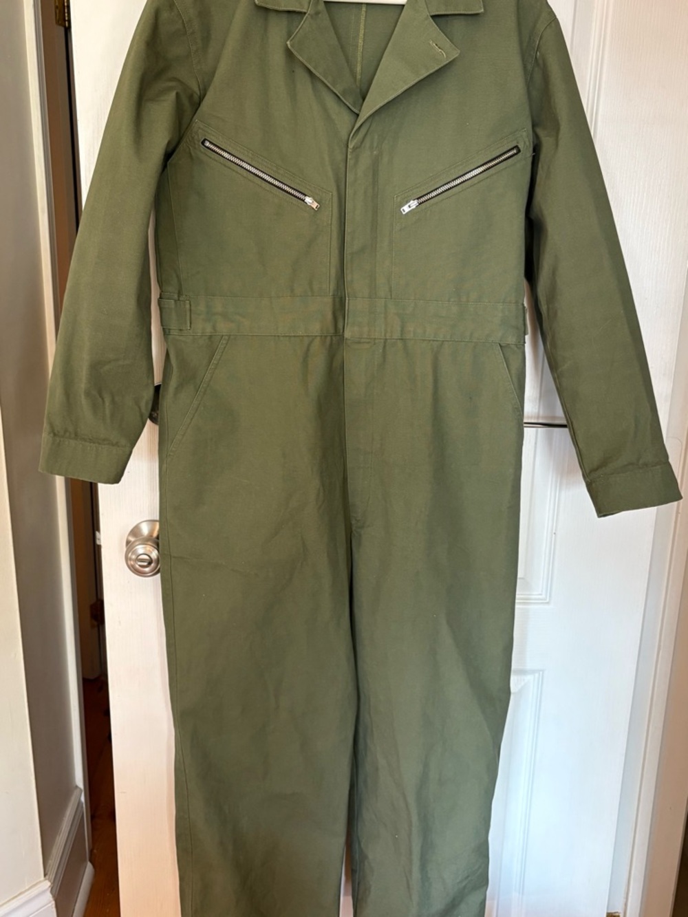 Olive Green Utility Flight Suit